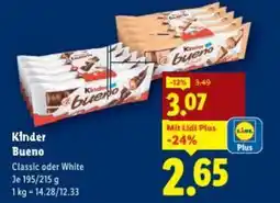 Lidl Kinder Bueno Angebot