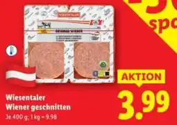 Lidl Wiesentaler Wiener geschnitten Angebot