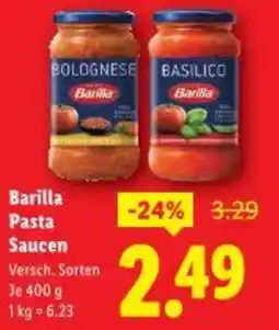 Lidl Barilla Pasta Saucen Angebot