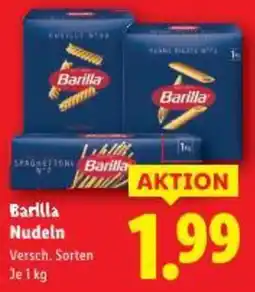 Lidl Barilla Nudeln Angebot
