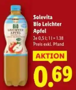 Lidl Solevita Bio Leichter Apfel Angebot