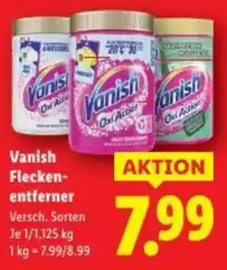 Lidl Vanish Flecken- entferner Angebot