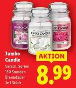 Lidl Jumbo candle Angebot