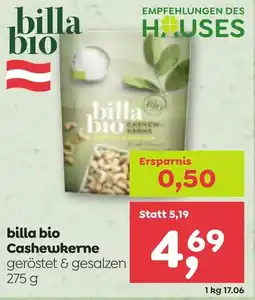 ADEG billa bio Cashewkerne Angebot