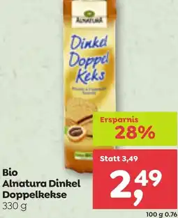 ADEG Bio Alnatura Dinkel Doppelkekse Angebot