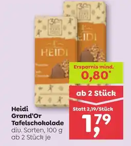 ADEG Heidi Grand'Or Tafelschokolade Angebot