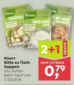 ADEG Knorr Bitte zu Tisch Suppen Angebot