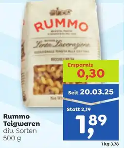 ADEG Rummo Teigwaren Angebot