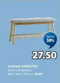 JYSK Sitzbank Angebot