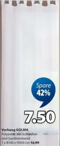 JYSK Vorhang Angebot