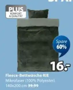 JYSK Fleece-Bettwäsche Angebot
