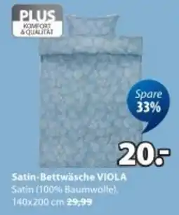 JYSK Satin-Bettwäsche Angebot