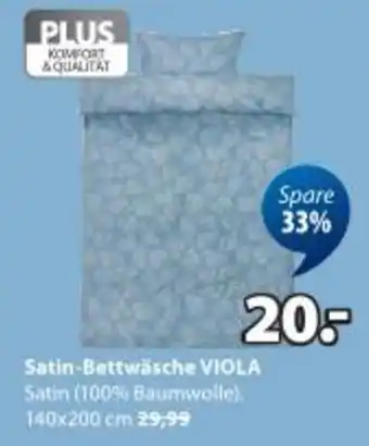 JYSK Satin-Bettwäsche Angebot