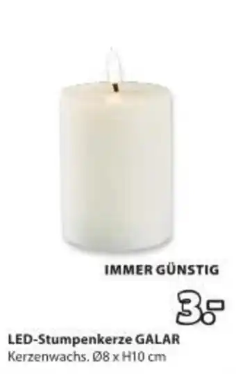JYSK LED-Stumpenkerze Angebot