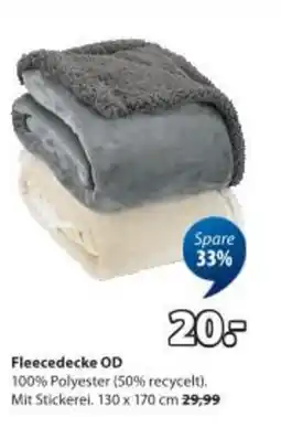 JYSK Fleecedecke Angebot