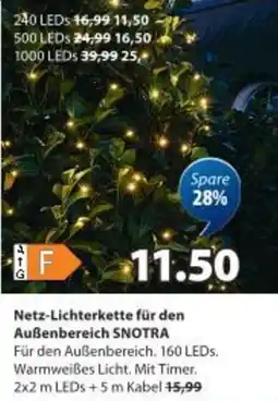 JYSK Netz-Lichterkette für den Außenbereich Angebot