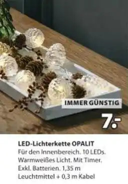 JYSK Led-lichterkette opalit Angebot
