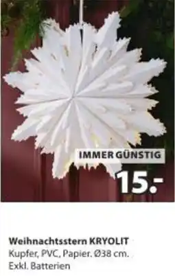 JYSK Weihnachtsstern kryolit Angebot