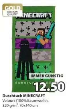 JYSK Duschtuch minecraft Angebot