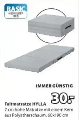 JYSK Faltmatratze Angebot
