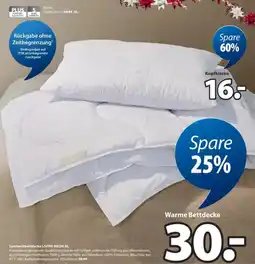 JYSK Synthetikbettdecke Angebot