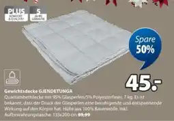 JYSK Gewichtsdecke Angebot