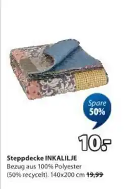 JYSK Steppdecke Angebot