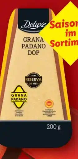 Lidl Deluxe Grana Padano Riserva Angebot