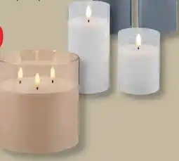 Lidl Livarno Home LED-Echtwachskerze Angebot