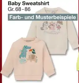 Woolworth Baby-Sweatshirts Angebot