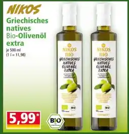 Norma Griechisches natives Bio-Olivenöl extra Angebot