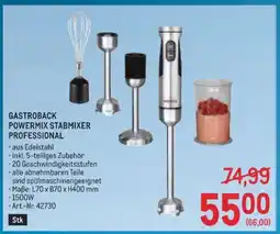 Metro GASTROBACK POWERMIX STABMIXER PROFESSIONAL Angebot