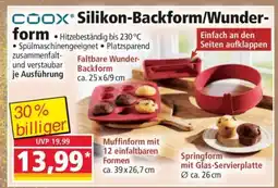 Norma COOX Silikon-Backform/Wunderform Angebot