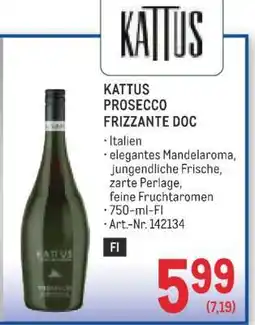Metro KATTUS PROSECCO FRIZZANTE DOC Angebot