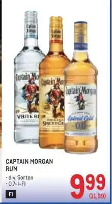 Metro Captain Morgan Rum Angebot