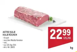 Metro Astro Kalb Kalb Rücken Angebot
