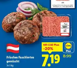 Lidl Frisches Faschiertes gemischt Angebot