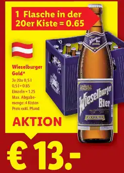 Lidl Wieselburger Gold Angebot