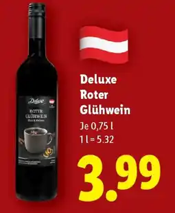 Lidl Deluxe Roter Glühwein Angebot