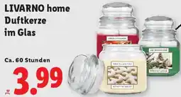 Lidl LIVARNO home Duftkerze im Glas Angebot