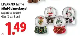 Lidl LIVARNO home Mini-Schneekugel Angebot