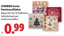 Lidl LIVARNO home Fensteraufkleber Angebot