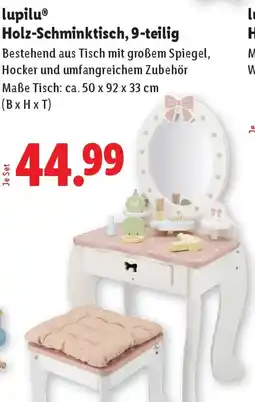 Lidl Holz-Schminktisch Angebot