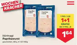 MPreis Paprika wurst Angebot