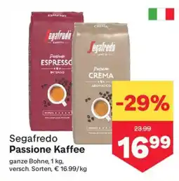 MPreis Segafredo Passione Kaffee Angebot
