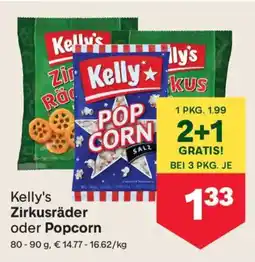 MPreis Zirkusräder oder Popcorn Angebot