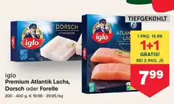 MPreis Premium Atlantik Lachs, Dorsch oder Forelle Angebot
