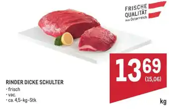 Rinder dicke schulter