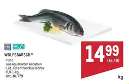 Metro Wolfsbarsch Angebot