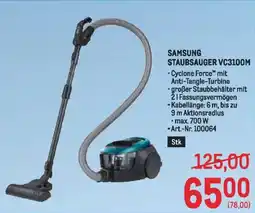 Metro Samsung staubsauger vc3100m Angebot